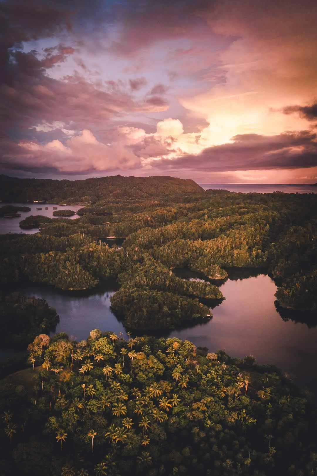 The bays and reefs of Gam island, Raja Ampat