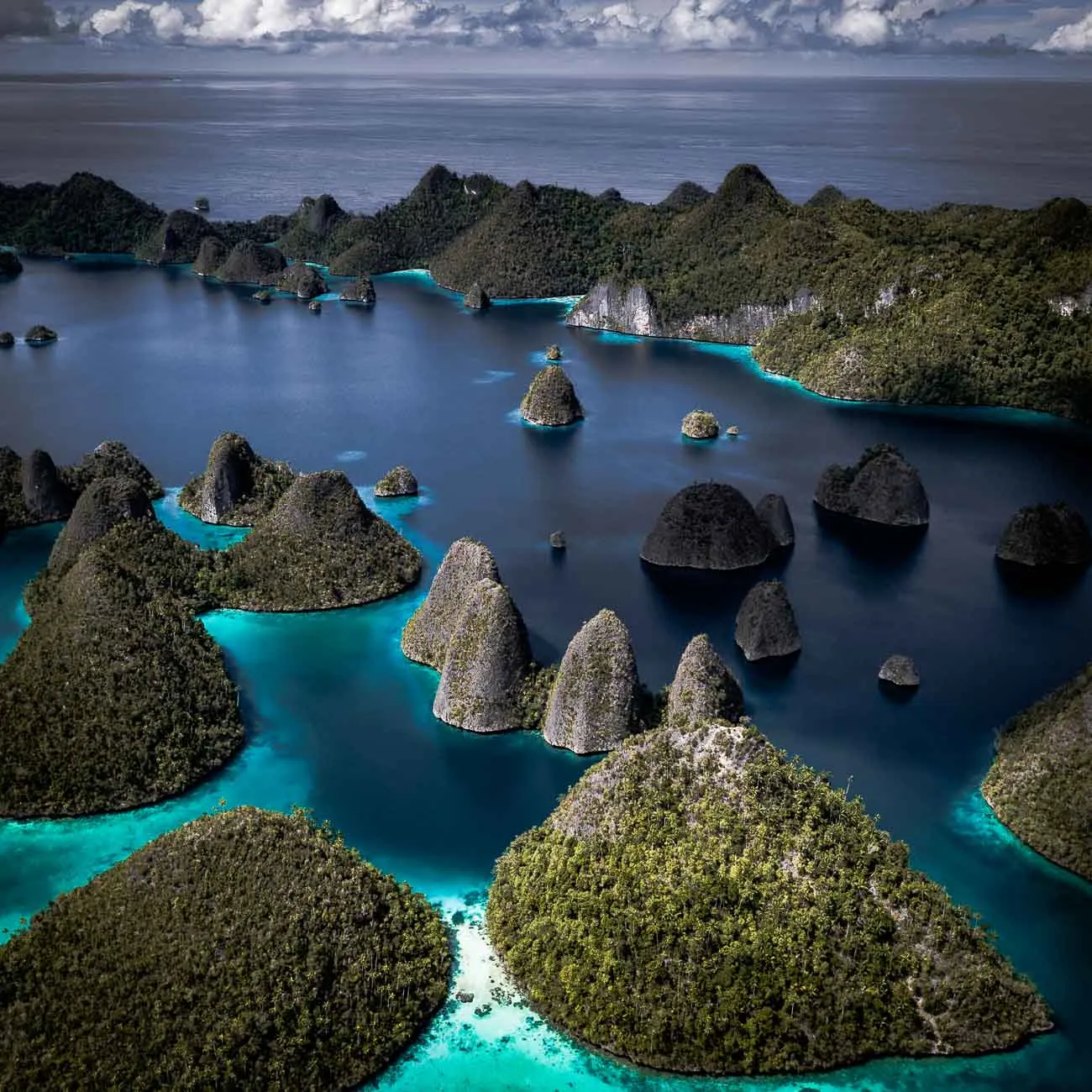 Wayag's impressive karst islands