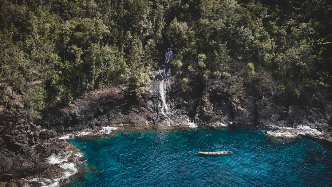 Waterfall on North Waigeo, Raja Ampat