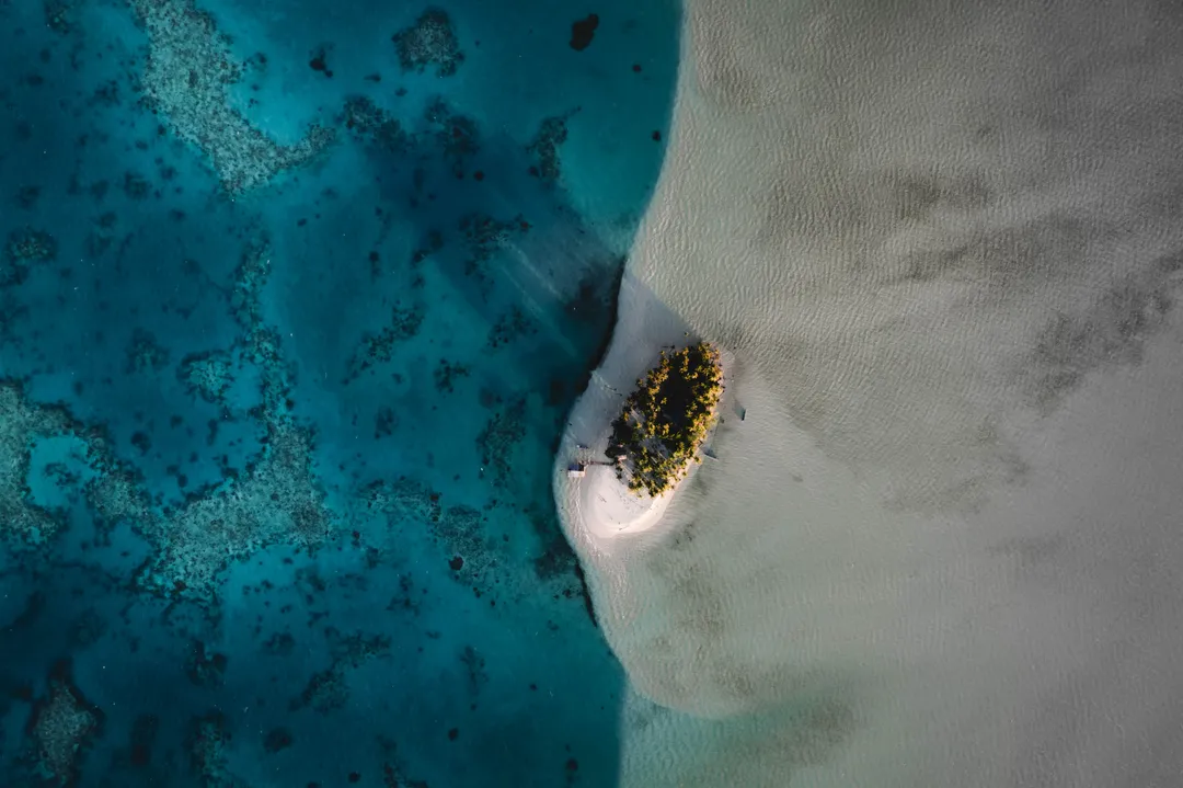 Tiny island in the Ayau atoll, Raja Ampat