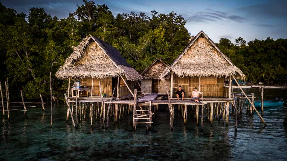 Overwater Bungalow in Raja Ampat