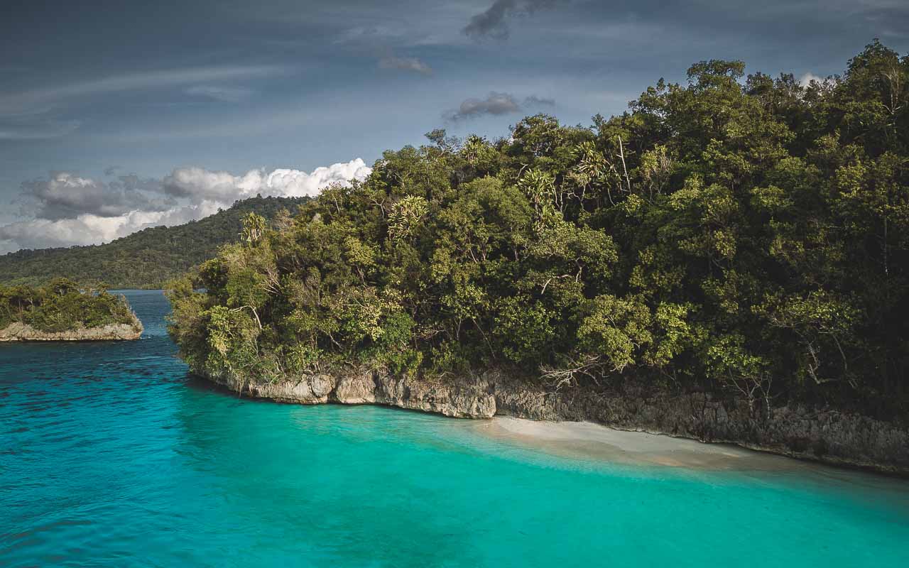 Batanta's fantastic coastline