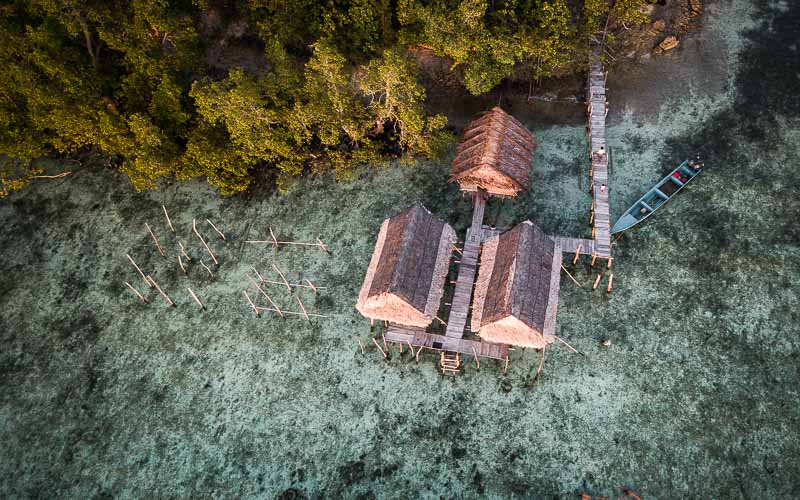 Small Homestay on Gam in Raja Ampat